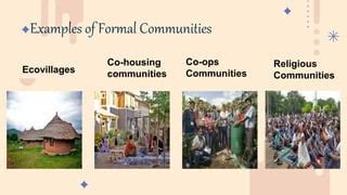 Types of Community 的图像结果