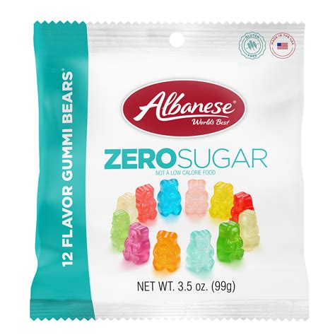 Albanese Gummi Bears 12 Flavors Assorted Fruit bulk gummi candy 2 pound ...