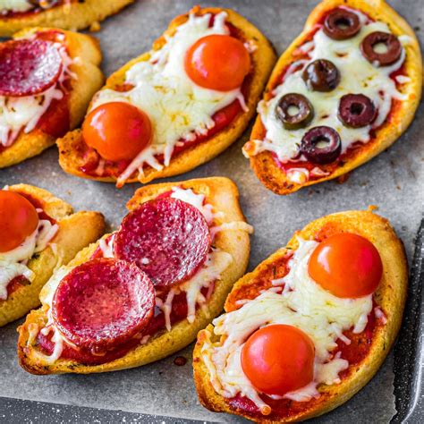 Cheesy Garlic Bread Pizza Recipe - CheekyKitchen