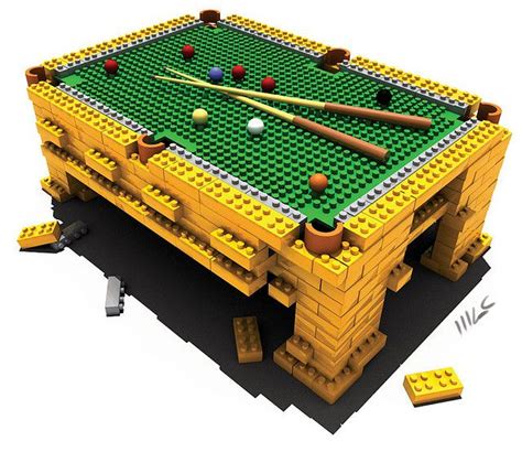 Image result for LEGO Pool Table