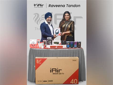 iAir ropes in Raveena Tandon as brand Ambassador!