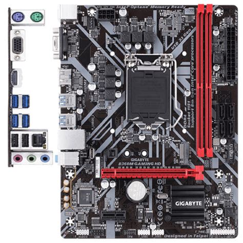 Gigabyte B360M Gaming HD Motherboard | LGA 1151 | Intel B360 Chipset ...