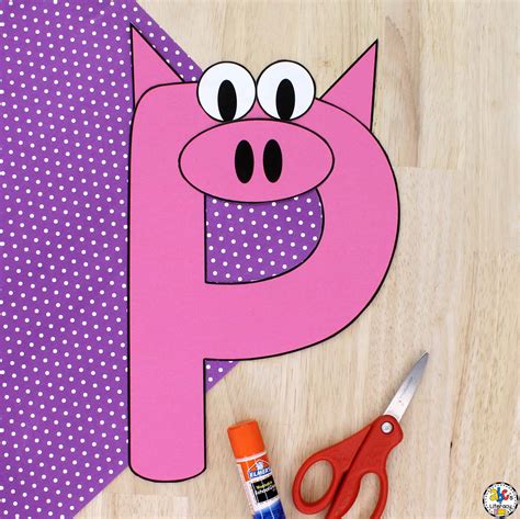 Letter P Craft Preschool | Maquinadeha Blarpavadas
