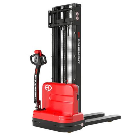 Battery-powered stacker truck - EST124 - EP Equipment - walk-behind ...