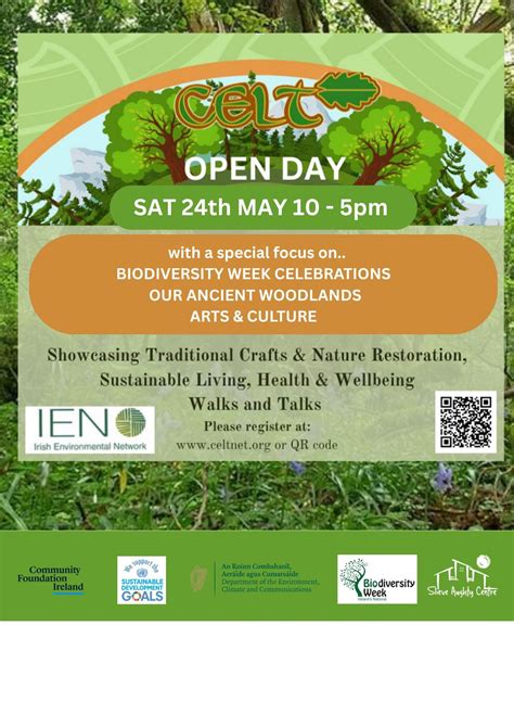 CELT Open Day Celebrating Biodiversity Week, Slieve Aughty Centre ...