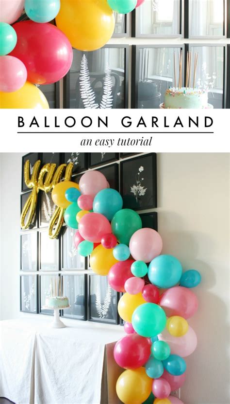 Image result for Balloon Garland Tutorial Using Balloon Tape