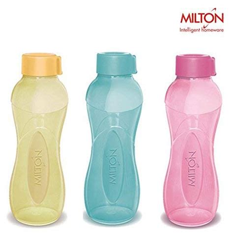 Buy Milton I Go 1000 Polypropylene Bottle Set, 1 Litre, 3-Pieces ...