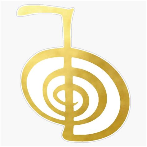 Reiki Healing Cho Ku Rei The Power Symbol Gold India | Ubuy