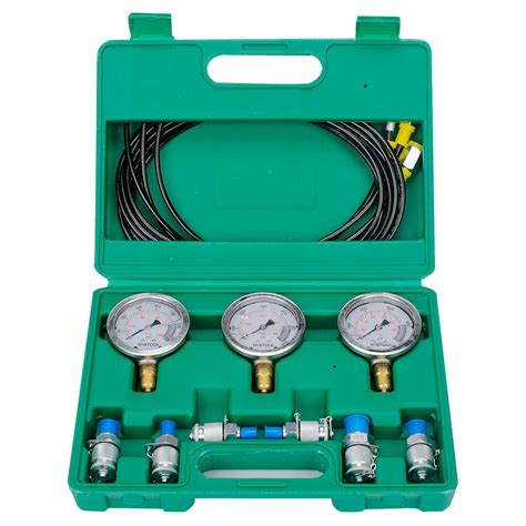 YFIXTOOL Hydraulic Pressure Test Kit 250/400/600bar, Hydraulic Test ...