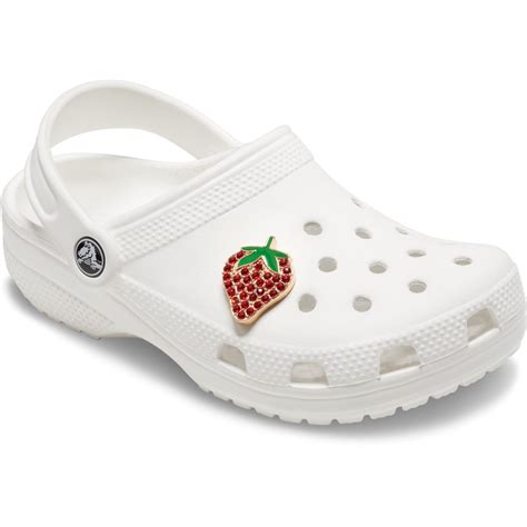 Buy Crocs Strawberry Gem Red Jibbitz Charm for Clogs Online