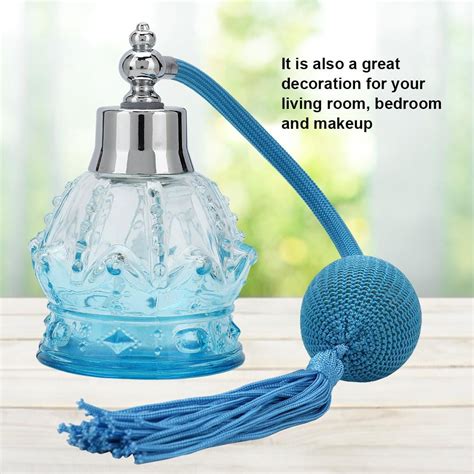 Buy OTVIAP 80ml Glass Empty Refillable Perfume Bottle Bulb Perfume ...