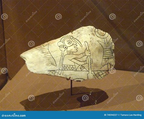 Spiro Mounds Archaeological Center Mound With Mowed Walking Trail Stock ...