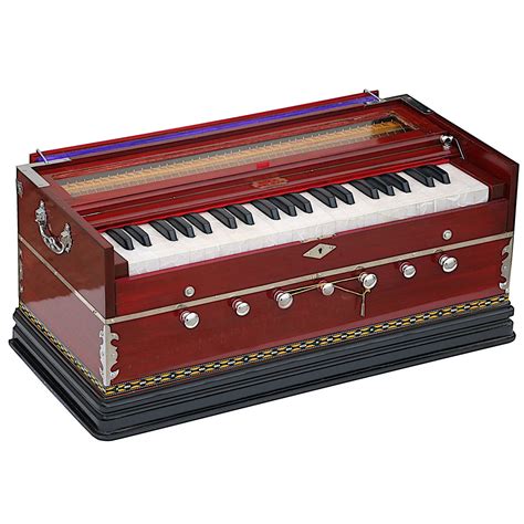SG Musical Harmonium, 2 reeds, 3.25 octaves, 7 stops, multifold bellow ...