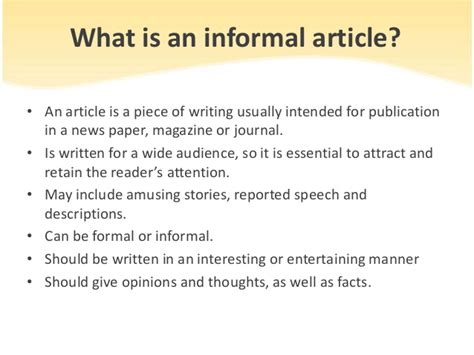 Image result for Article Writing Examples