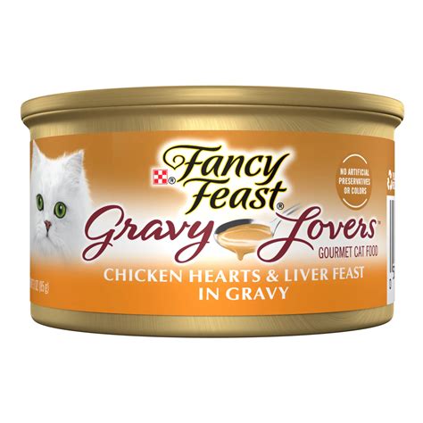 Fancy Feast Purina Gravy Lovers Grilled Gourmet Wet Cat Food - Chicken ...