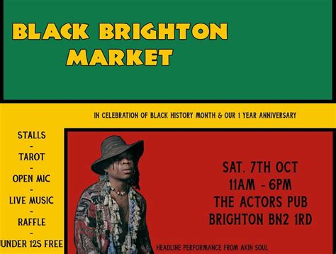 Black Brighton Market - Black History Month & 1 Year Anniversary!, The ...