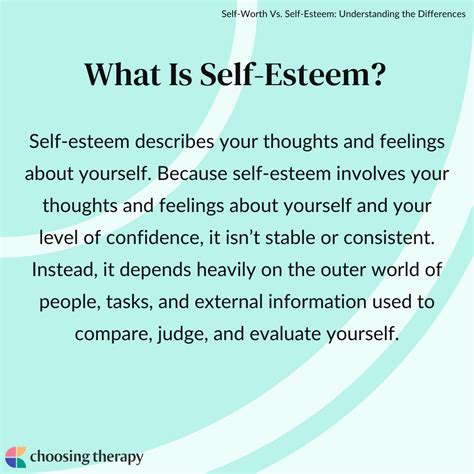 Self Esteem