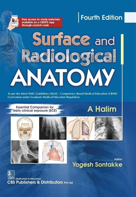 SURFACE AND RADIOLOGICAL ANATOMY 4TH/2026 - A HALIM – Naresh Books