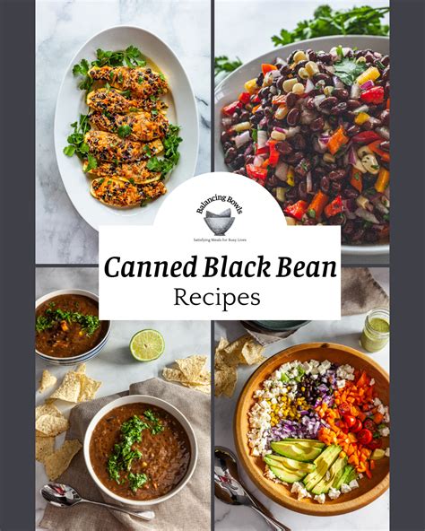 Canned Black Bean Recipes - Balancing Bowls