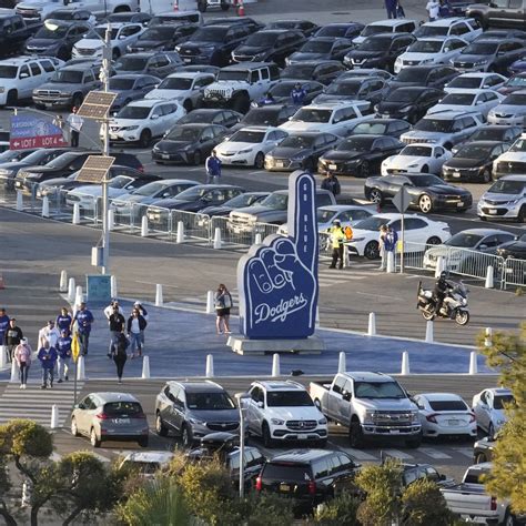 Dodger Stadium Parking Lots Map