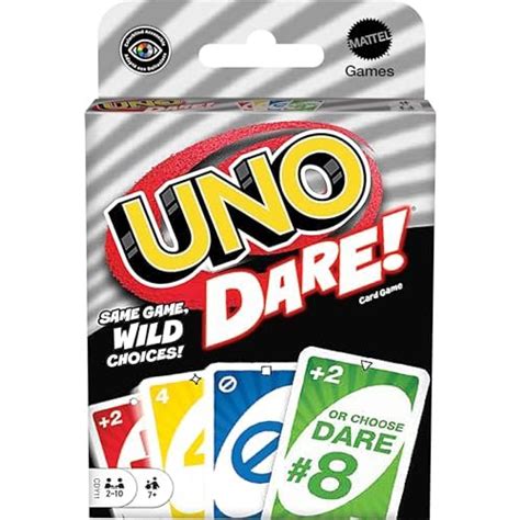 Mattel Games UNO Dare Card Game for Family Night
