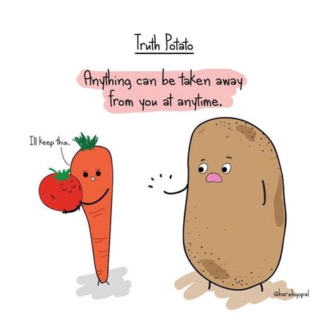 41 Bitter Truths About Life By The ‘Truth Potato’ That’ll Help You Put ...