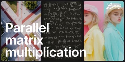 Multiply Matrix in Parallel 的图像结果