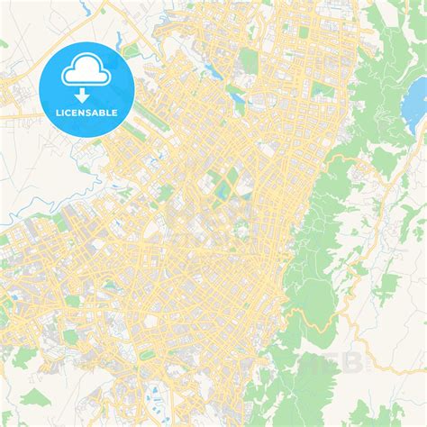 Printable Street Map Of Bogota, Colombia – HEBSTREITS