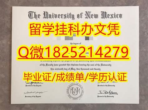 新墨西哥大学毕业证书学籍信息入库 | PPT