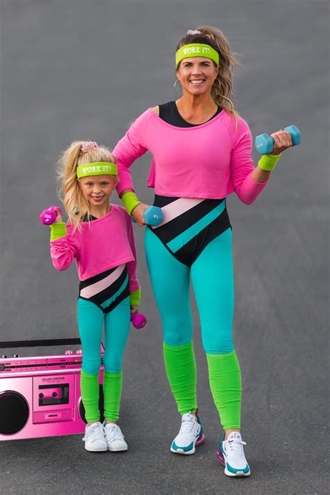 Mom me 80s workout costume complete set mom large – Artofit