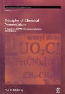 Principles of Chemical Nomenclature: Buy Principles of Chemical ...
