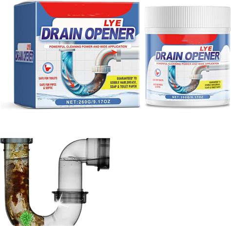 Amazon.com: Crystal Lye Drain Opener,Drain Opener,Glug drain Opener ...
