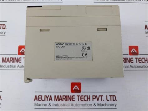 Omron Sysmac C200He C200He-cpu42-e Programmable Controller Cpu Unit ...