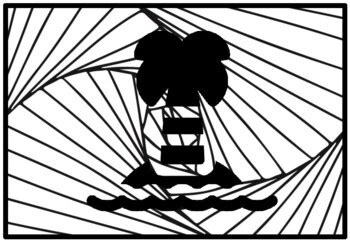 48, Summer Holidays Silhouette Pop Art school resource by Nitin Sharma