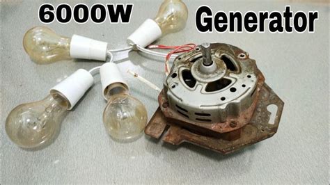 Image result for Washing Machine Motor Generator DIY
