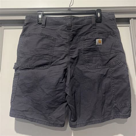 Sick pair of stonewashed cargo Carhartt shorts!... - Depop
