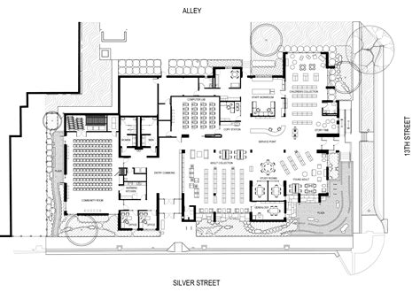Library Layout Plan 的图像结果