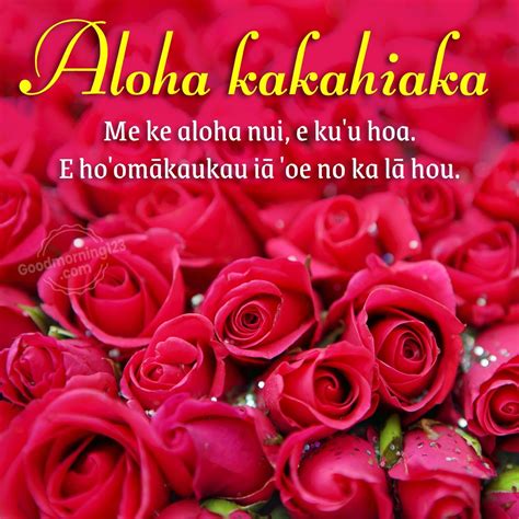 80+ Good Morning Wishes Images In Hawaiian With English Translation