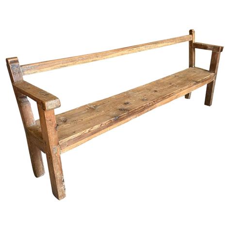 18th Century Spanish Pyrenean Mountain Bench For Sale at 1stDibs