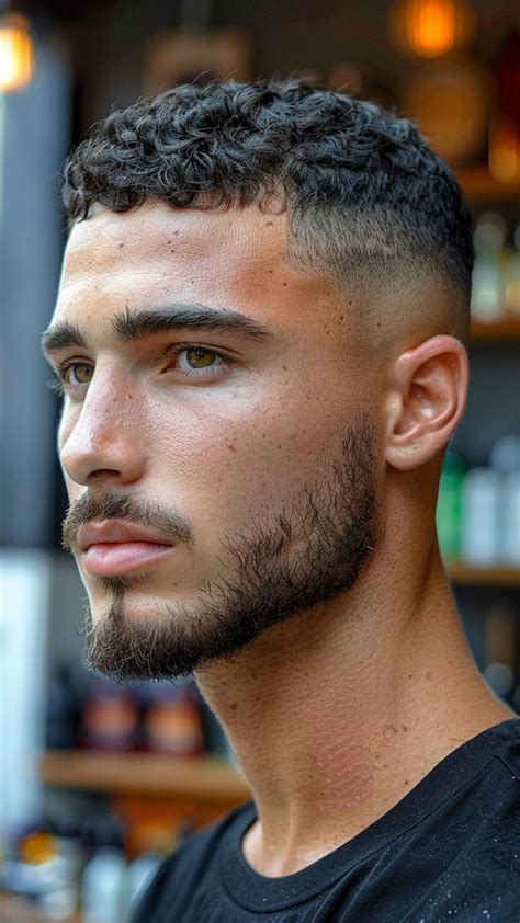 24 Crew Cuts That Command Attention and Respect | Crew cut hair, Curly ...