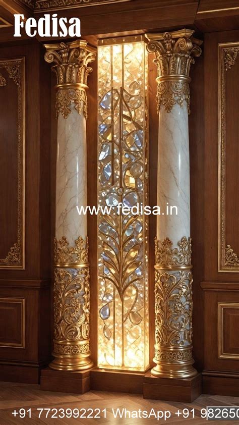 Elegant Marble Column Design PD-1288 - Fedisa