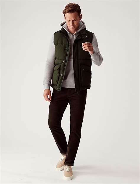 Buy Padded Gilet with Thermowarmth™ at Marks & Spencer