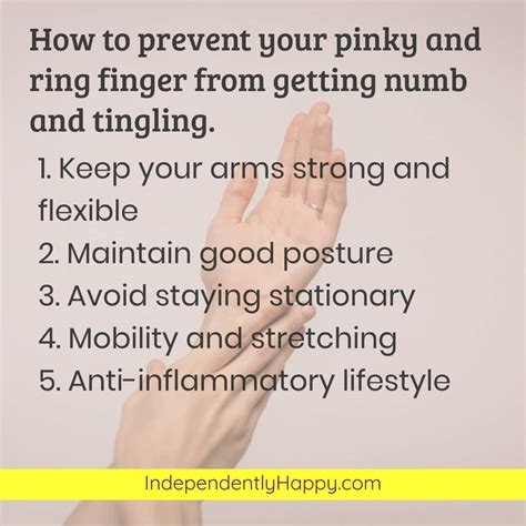 How to Cure Your Pinky and Ring Finger Numb and Tingling - Independently Happy