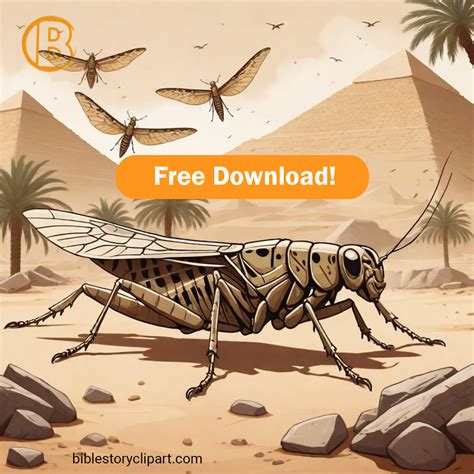 Swarm Of Locusts Bible Story