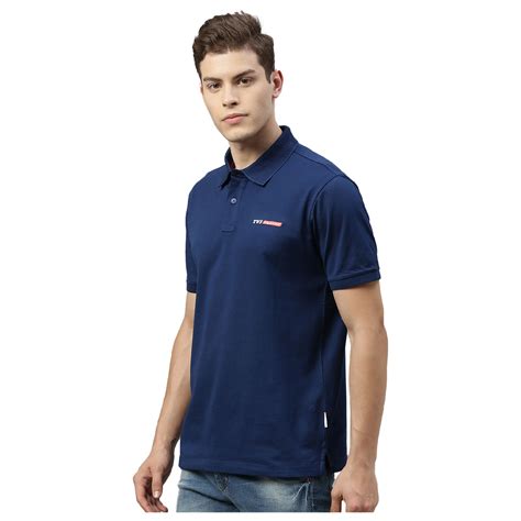 TVS Racing Polo T Shirt Blue | Shop TVS Men’s Polo T-Shirts