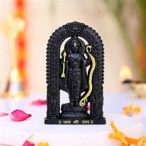 Buy Ram Lalla Statue in Ayodhya Mandir (2D), Divine Gifts, Small Size ...