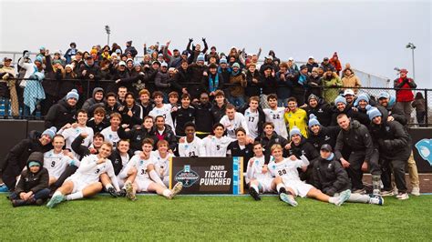 Men's Soccer Back In Final Four Thanks To 2-1 Win Over Bowdoin In NCAA ...