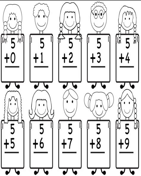 Image result for Math Addition Kinder