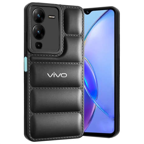 VIVO V25 PRO 5G THE PUFFER EDITION SOFT MATERIAL DOWN JACKET PHONE CAS ...