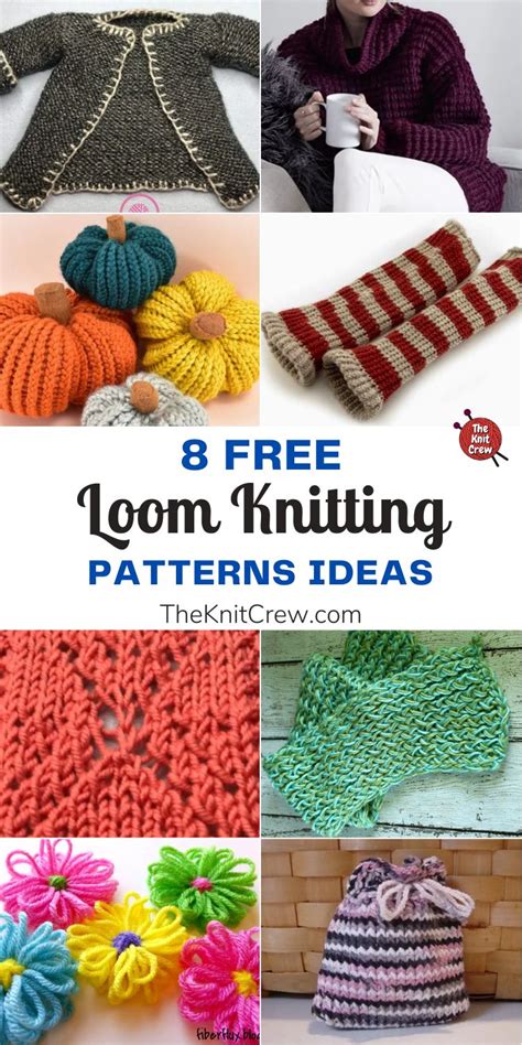 Loom Knitting Machine Patterns 的图像结果
